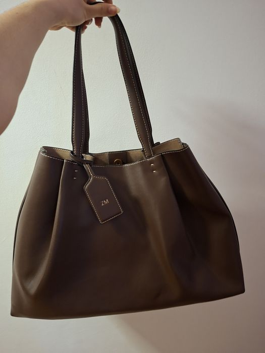 Чанта на ZARA кафява