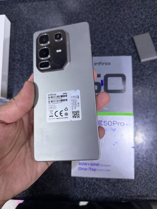 infinix not 50 pro pamit 12.256g holati yengidek karopka dak bor
