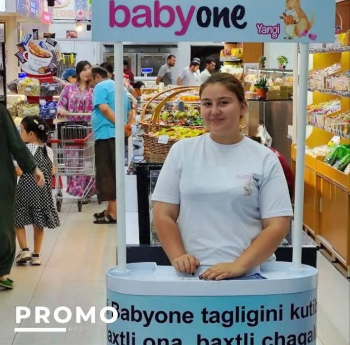 Flaerlarni tarqatish, degustatsiyalar/semplinglar otkazish , modellar