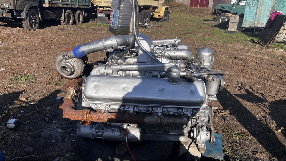 Продаю дизельный двигатель ЯМЗ-238 с турбиной: 1 300 000 тг. - Запчасти ...