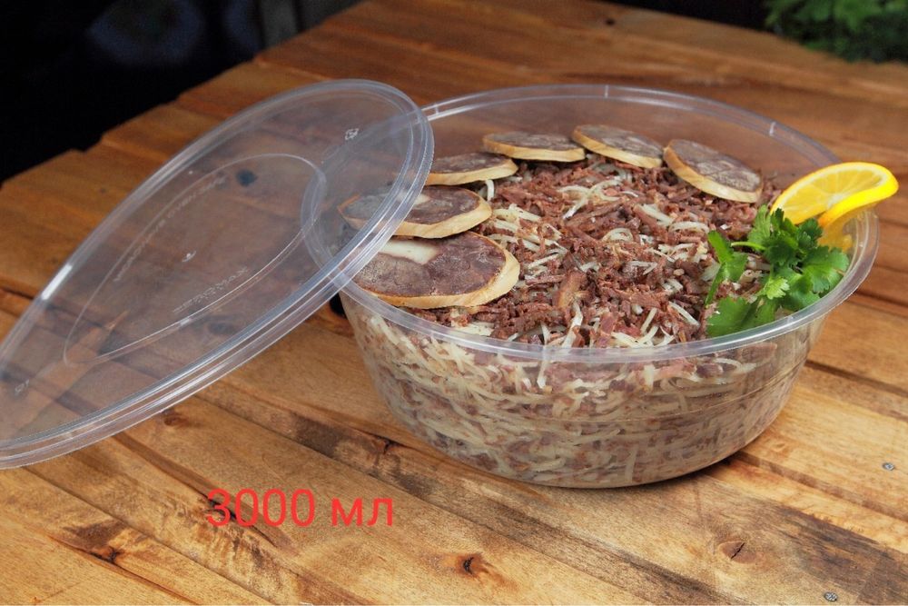 Одноразовая посуда Bir martalik idishlar из фольга