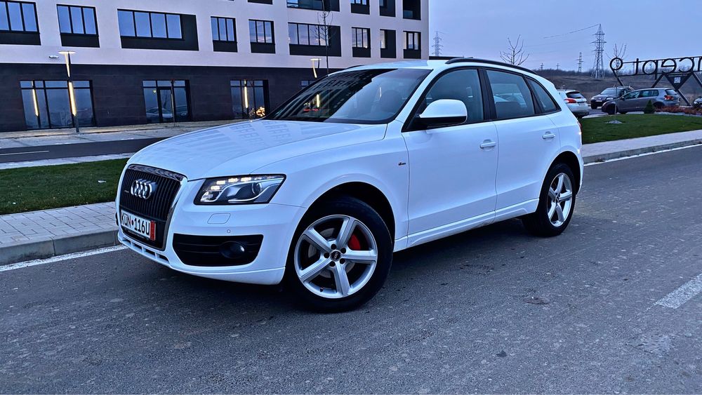 Vand Audi Q5 S-Line 06.2011 2.0tdi xenon piele navi camera inc scaune