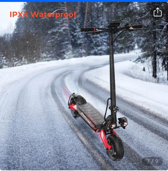 Trotineta electrica pliabila CIRCOOTER M2, anvelopa off-road 10 inch