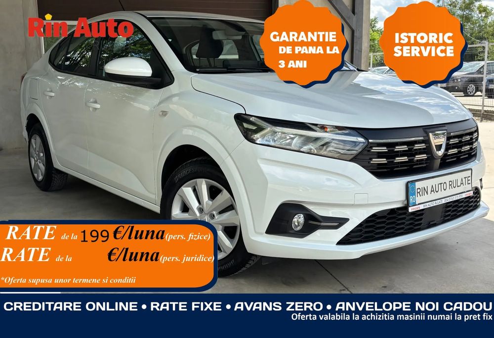 Dacia Logan Garantie - TVA 21% - Posibilitate vanzare si in RATE Credit Leasing