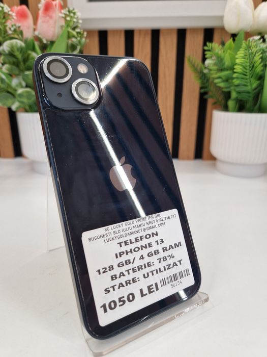 Iphone 13 128GB / 4GB RAM 78% Baterie Garantie! #56134 #50528 #53872 #56076