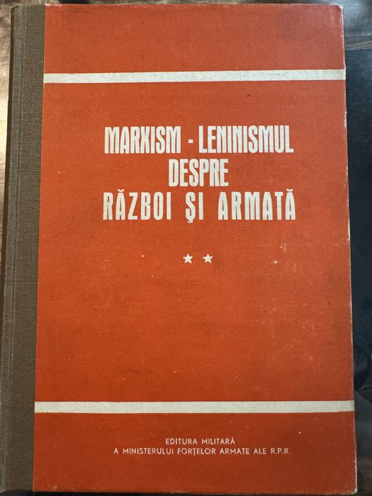 Marxism-Leninismul despre Război și Armată