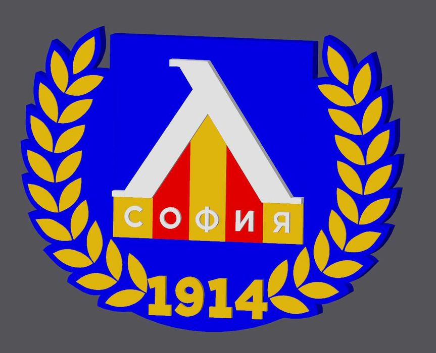 3D принтирани плакети на  футболни отбори Левски и ЦСКА / LEVSKI  CSKA