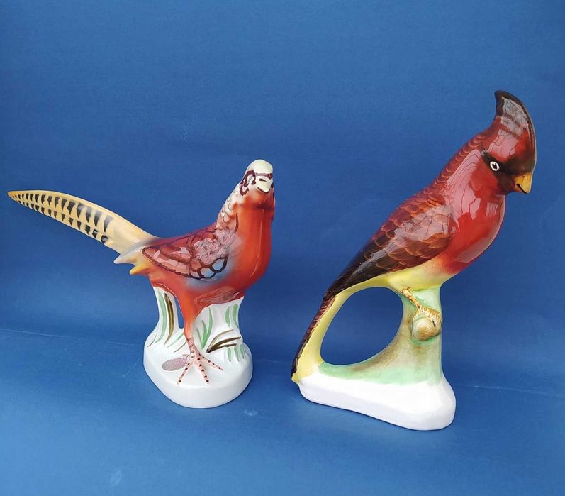 bibelou pasare portelan