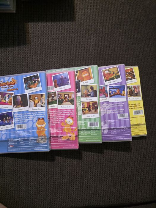 The Garfield 5 DVD VIDEO  Dublat in limba romana