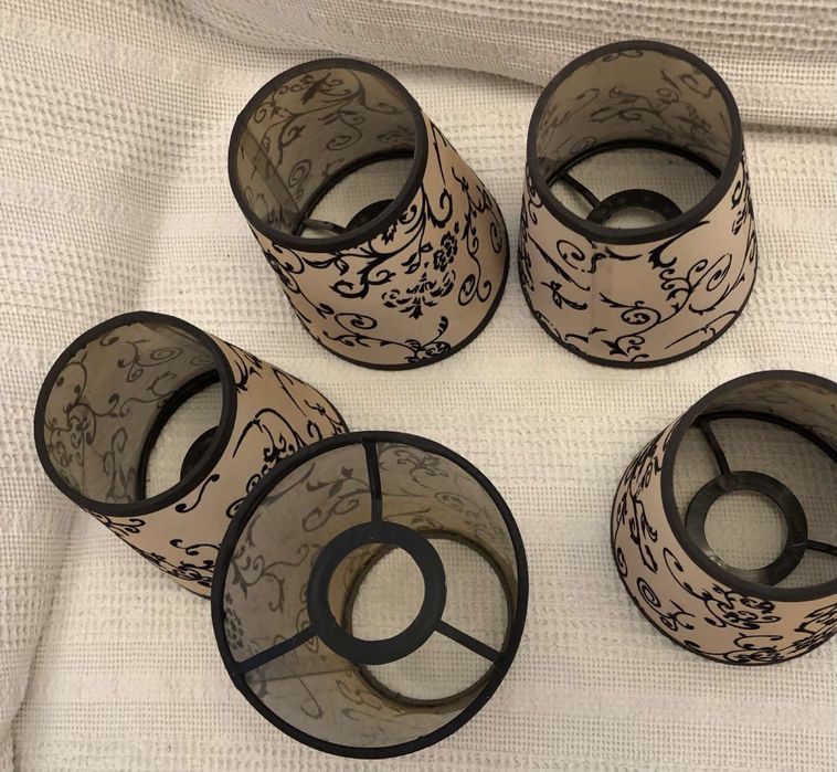 Абажури за полилей 5бр.