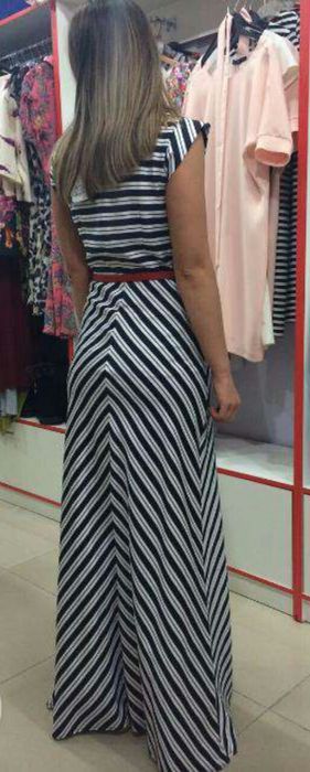 Платье новое в полоску