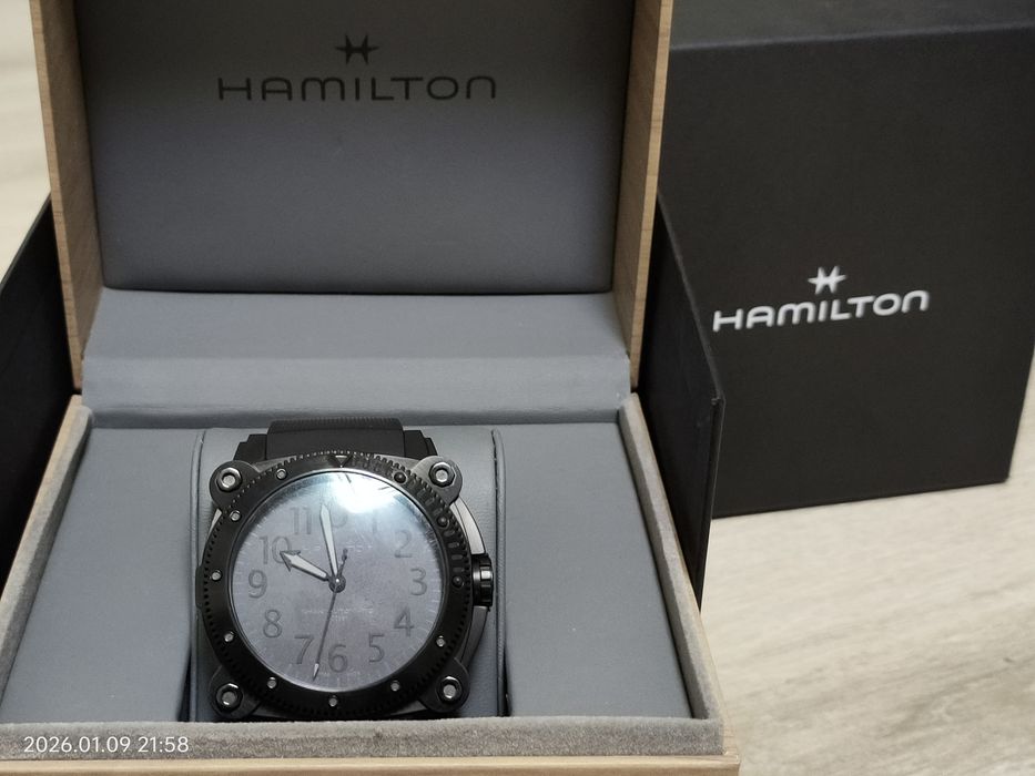 Ceas Hamilton Khaki Navy Belowzero Titanium