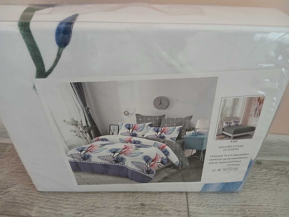 Спално бельо за двойна спалня 6 части
