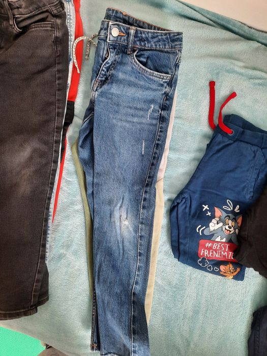 10 бр. Дънки и панталони за момче-H&M, Pepco и George, за 6-7 години