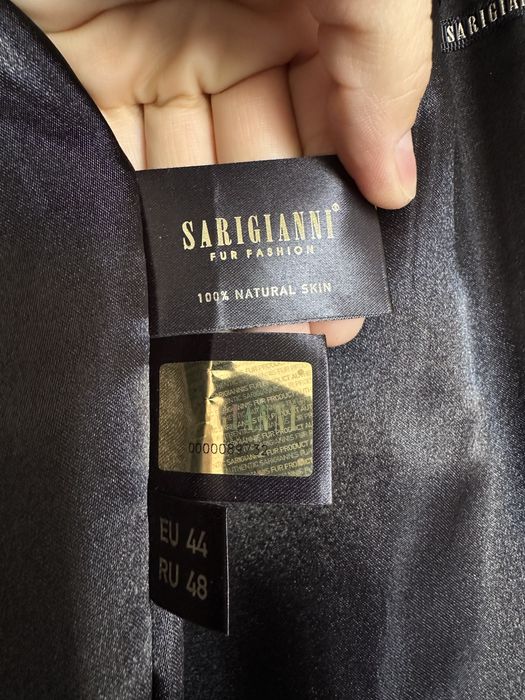 Шуба блэкглама норковая