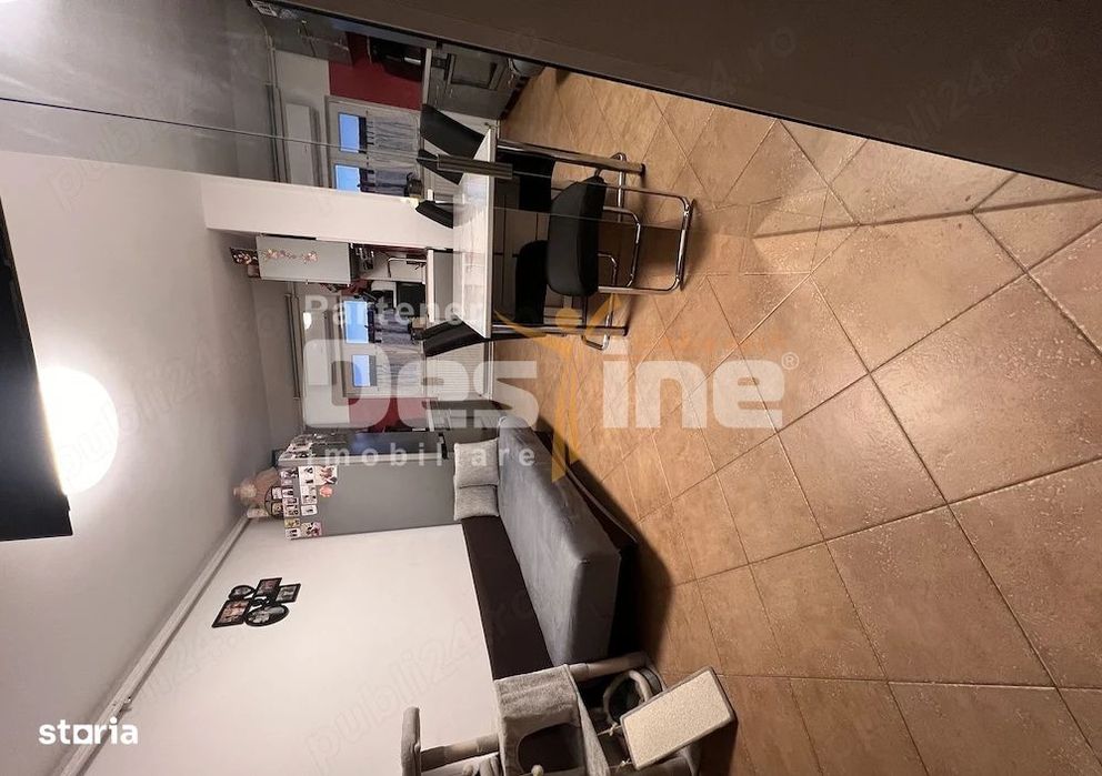 Apartament cu 3 camere mobilat si utilat