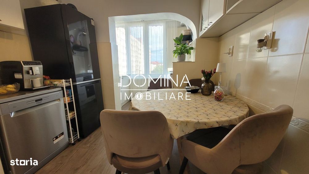 Vanzare apartament 3 camere, mobilat si utilat, Targu Jiu, str. A.I. C — fotografia 3
