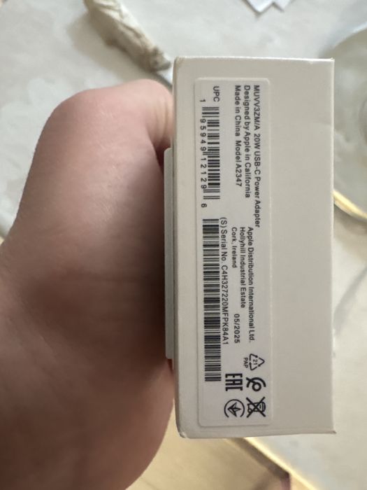 Адаптер и шнур оригинал