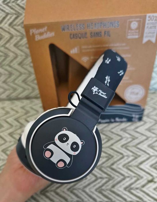 Căști bluetooth pentru copii - Planet Buddies
