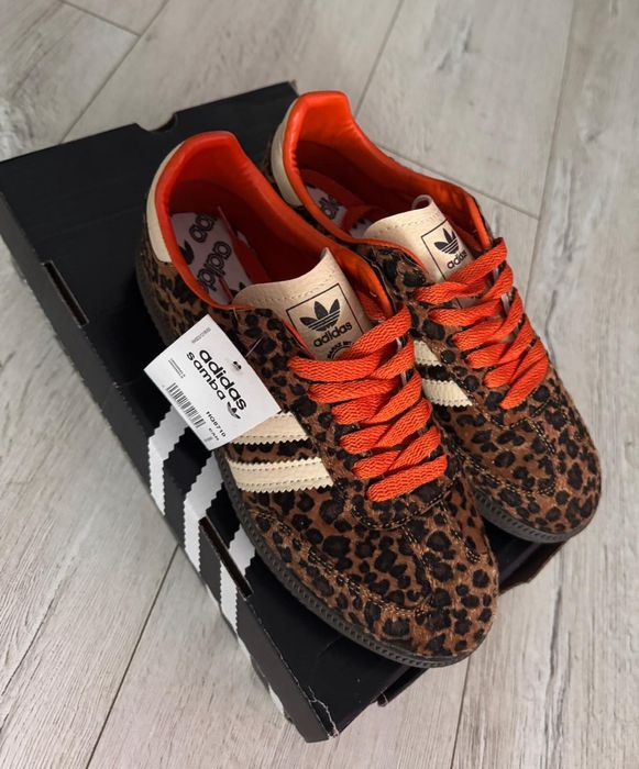 Adidas Samba OG Dark-Leopard Print