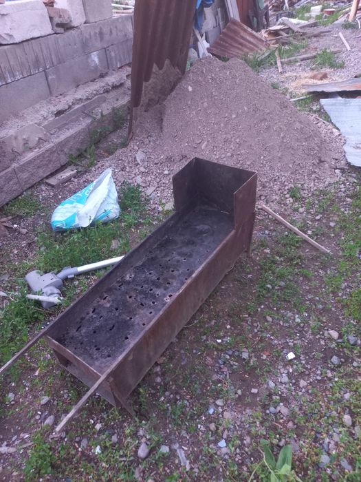 Мангал  из толстого металла