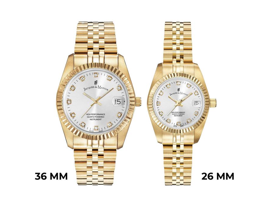 Дамски часовник Jacques Du Manoir Ladies Inspiration - 36 или 26 мм