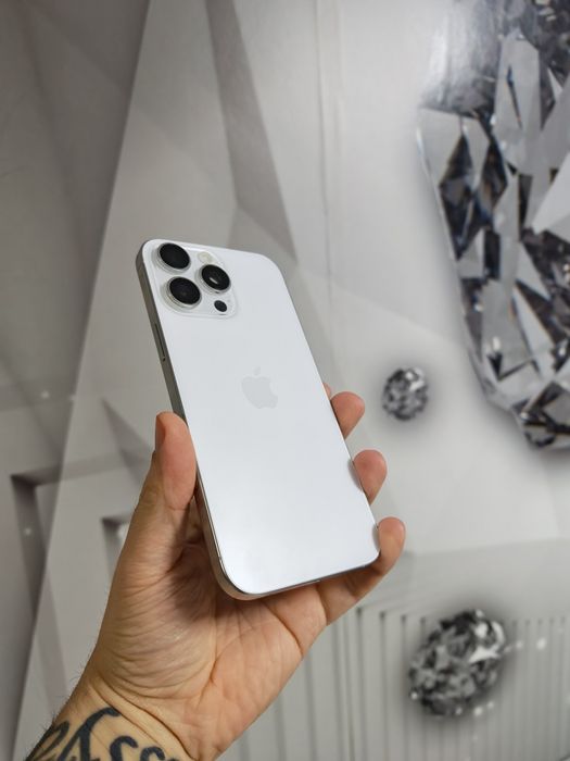 iPhone 16 Pro Max Silver Ca Nou 256GB totul original liber retea.