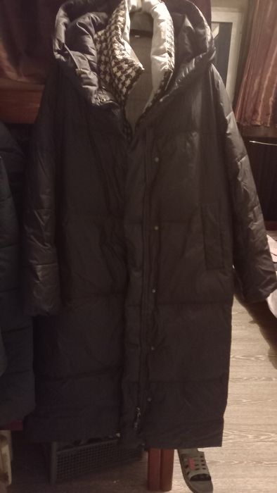 Пуховик женская длинная