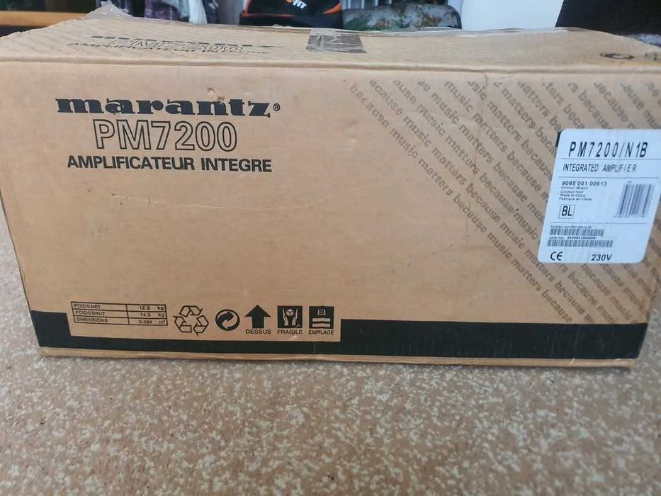 Luxman LR-6500 & Marantz PM7200