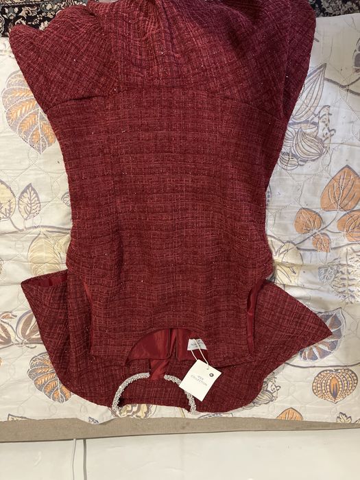 Твидовое платье