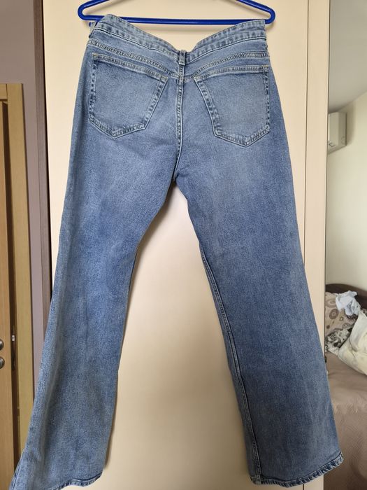 Дамски дънки на hm и вълнен панталон на junona