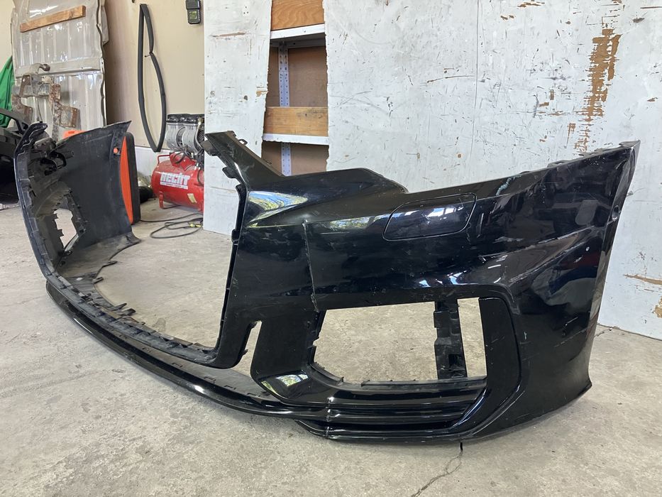 Предна броня за Audi A6 C8 S-line Ауди А6 Ц8 Еслайн 2018-2024г