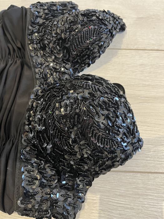 Rochie neagra de petrecere marimea S/36