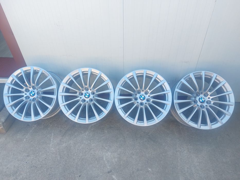 Set jante din aluminiu originale r18 / Bmw Vw Audi Skoda Seat / 5x112 / STYLE 619 / ET 30 / cu senzori de presiune