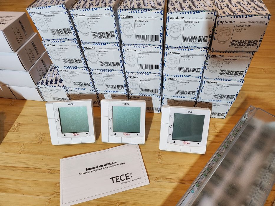 Automatizare Tece ptr încălzire în pardoseală