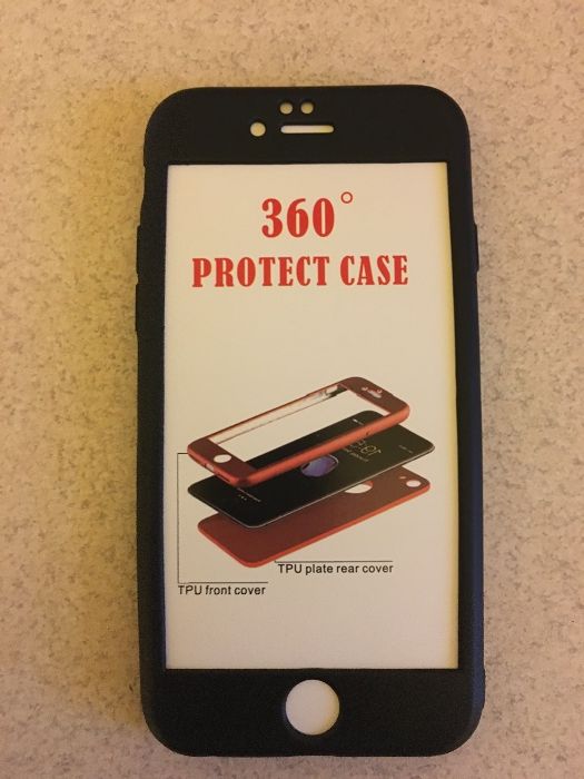 Силиконов калъф 360 градуса за iPhone 6/6s