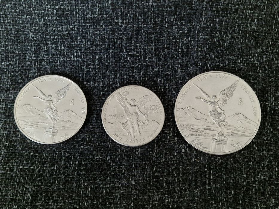 1 oz сребро Либертад Libertad Mexico Мексико