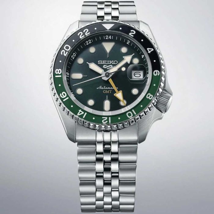 Нов часовник Seiko 5 Sport GMT Automatic SSK035K1 - гаранция