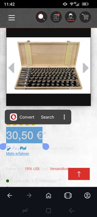 Set de 8 drill Paulinot 15301