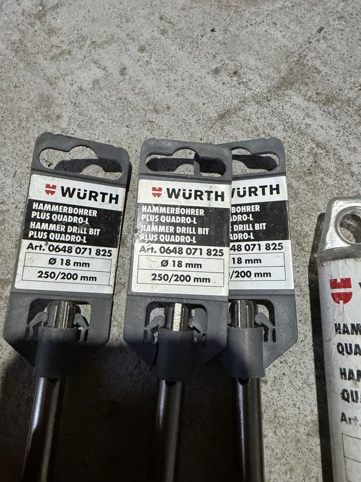 Wurth/Hilti нови Свредла