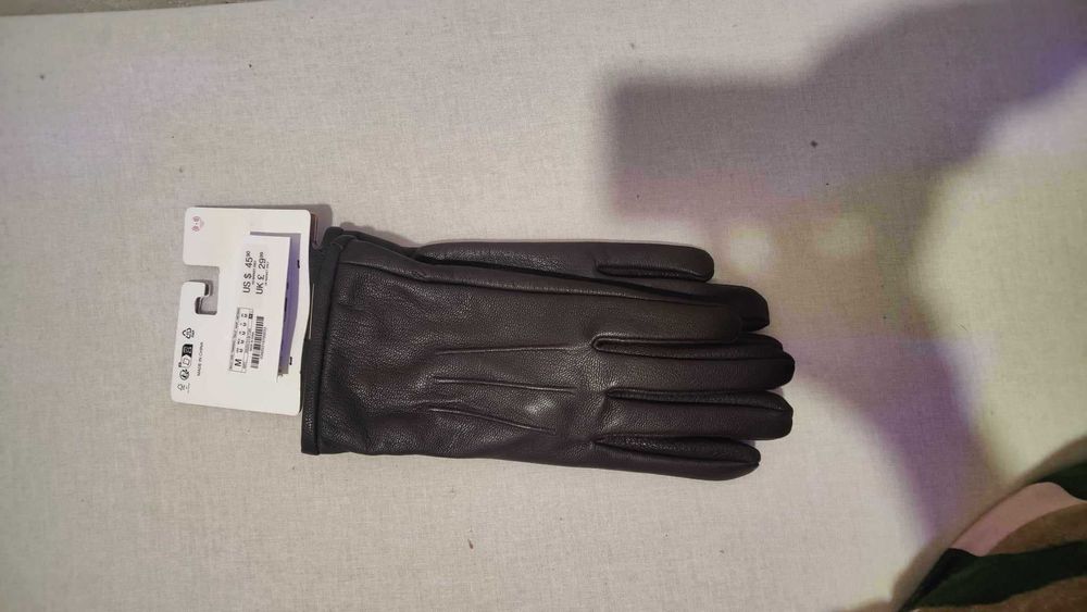Mănuși de piele Barbati  H&M/ ZARA,(Super Ofertă).