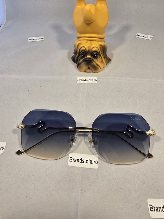 Ochelari de soare Cartier Cobra Green, made in Italy