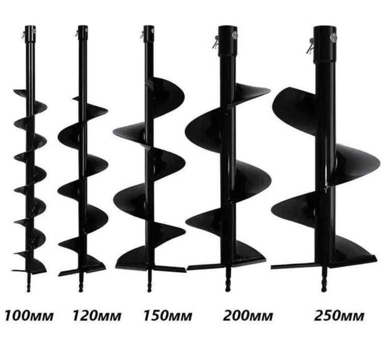 ПРОМОЦИЯ Бензинов свредел STAHLMAYER 12КуБ и различни свредла за почва