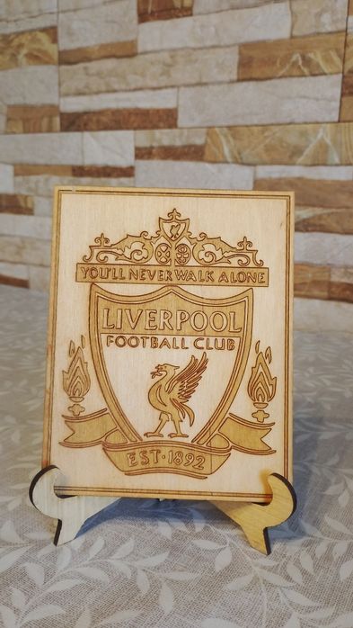 Ръчно направен сувенир на Liverpool