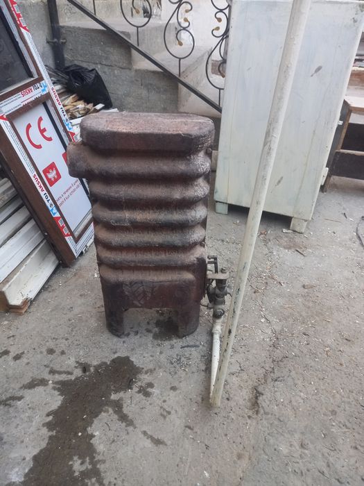 Чугунви печка сотлади