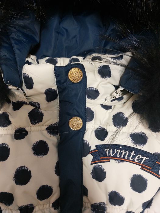 Зимний костюм для девочки, размер 110