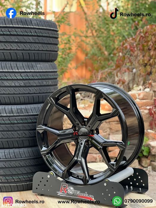 Jante BMW 21 Model M R21 R21 5x112 BMW G11 G12 G05 G06 G04 X3 X4 X5 X6 X7 anvelope vara/iarna incluse in pret Roti BMW R21 cu anvelope