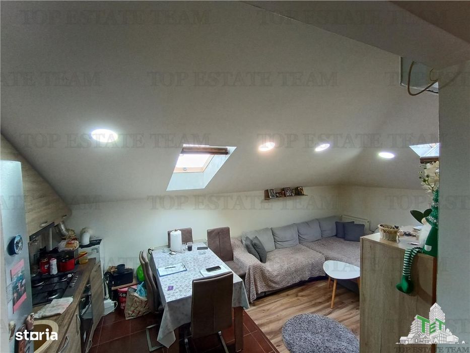 Apartament cochet si utilat complet cu 2 camere, 35mp utili la mansard — fotografia 3