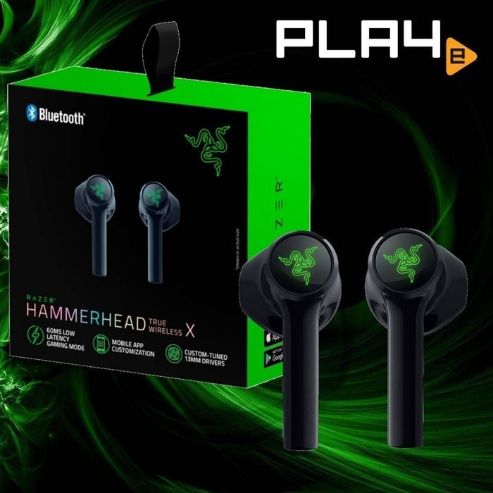 Razer Hammerhead X с подсветкой Беспроводные Наушники