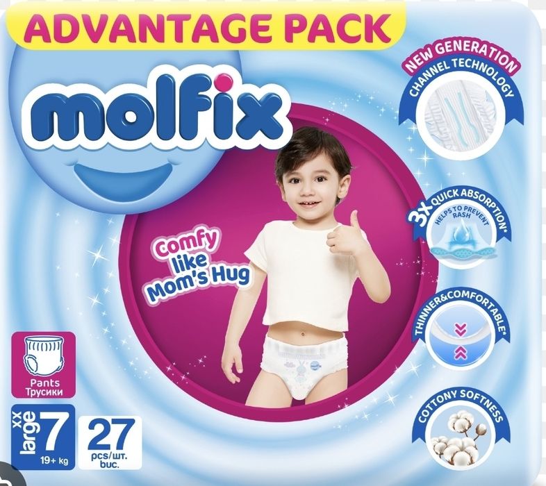 Подгузники-Трусики Molfix 7
